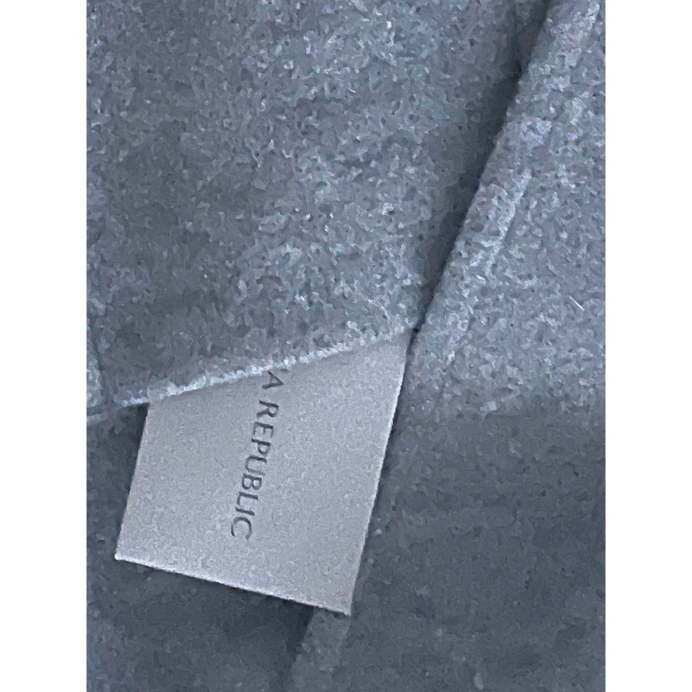 Banana Republic Slim Wool Blazer Mens 42R Gray Italian Fabric Mario Bellucci Lux - Picture 16 of 16